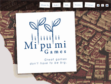 Tablet Screenshot of mipumi.com